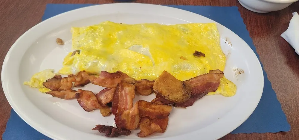 Country Omelette Crispy Bacon